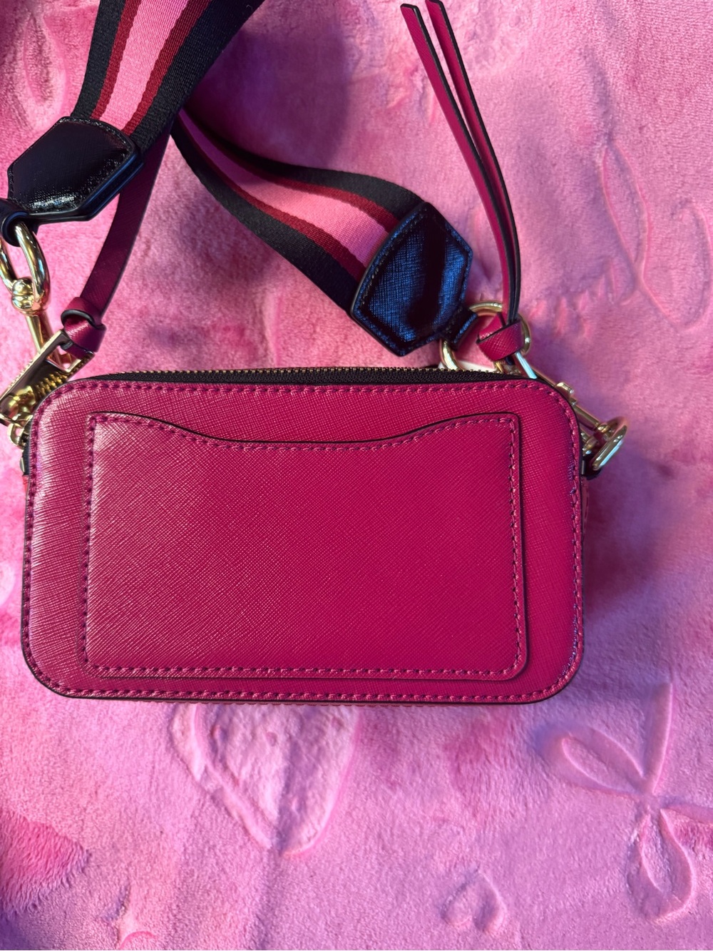 Marc Jacob’s Snapshot Hibiscus Multi • NWT • Guitar Strap • Gold Hardware - Picture 8 of 11